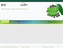 Tablet Screenshot of planet-para.de